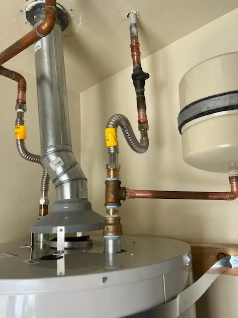 Water heater installation and plumbing repair in Wilkerson Acres